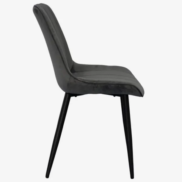 Scaun de bucătărie Evelin YTC-055B Stofă/ Dark Gray Black photo 4