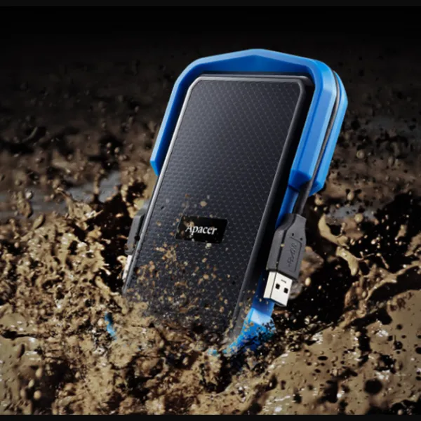 Внешний накопитель HDD Apacer AC631 2 ТБ AP2TBAC631U-1 / Синий photo 6