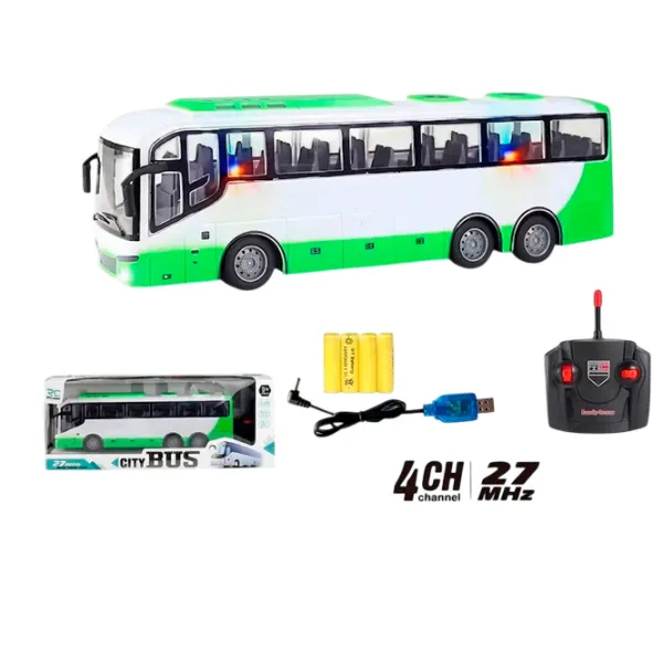 Автобус ChiToys 87867   / / White Зеленый photo 2