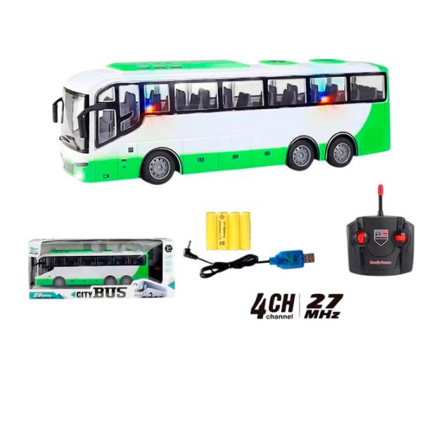 Автобус ChiToys 87867   / / White Зеленый photo 2