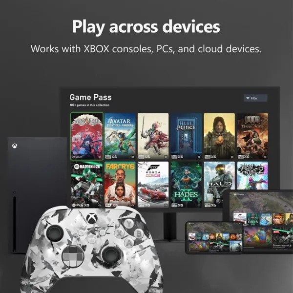 Gamepad Microsoft Xbox Series Special Edition Fără fir / 13 buttons / Storm Breaker photo 10
