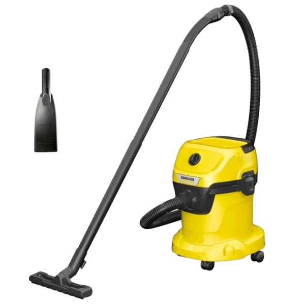 Промышленный пылесос KARCHER WD 3 V-15/6/20 + 6.959-547.0 1000 Вт / Желтый photo 1