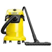 Промышленный пылесос KARCHER WD 3 V-15/6/20 + 6.959-547.0 1000 Вт / Желтый photo 4