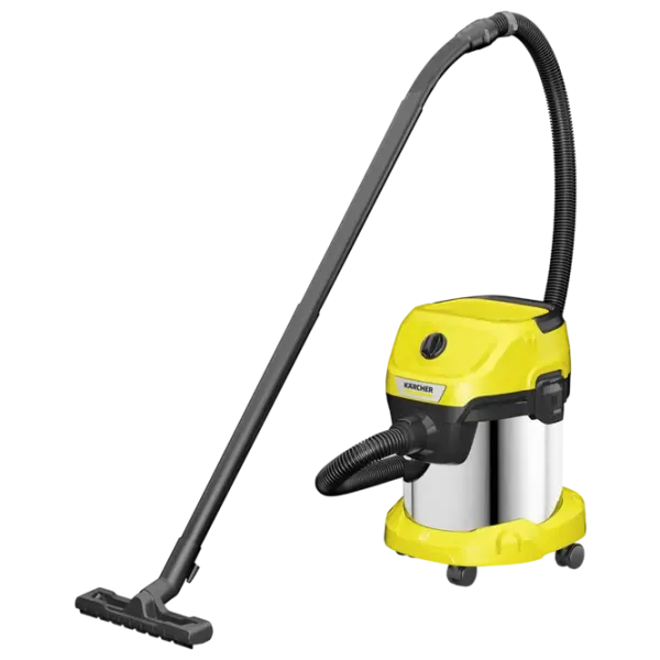 Aspirator industrial KARCHER WD3 S V-15/4/20 1000 W / Yellow photo 1