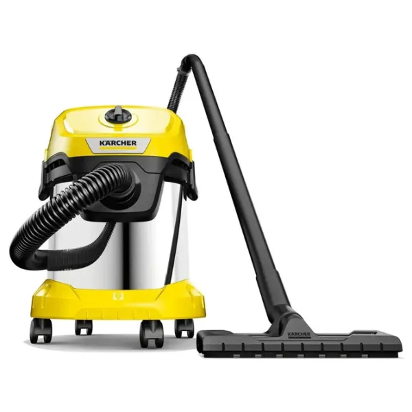 Aspirator industrial KARCHER WD3 S V-15/4/20 1000 W / Yellow photo 6