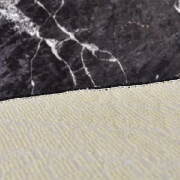 Коврик для ванной Trendy Marble DJT Полиэстер / Черный photo 3