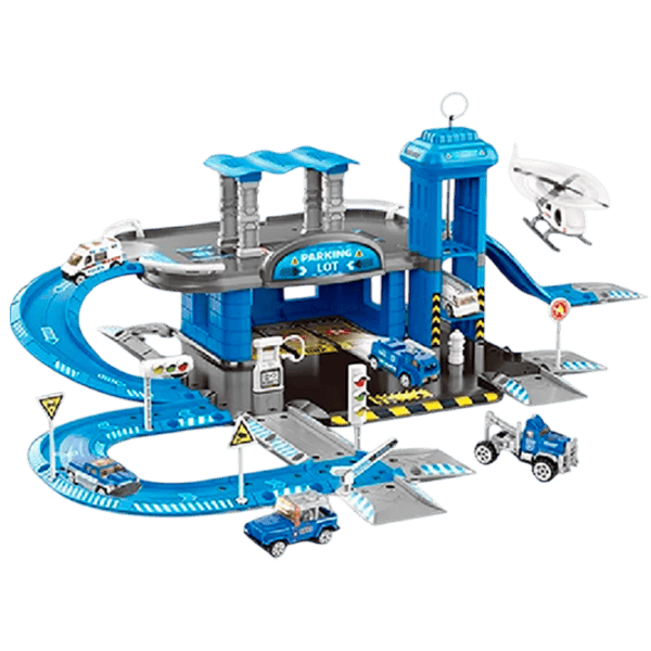 Авто-треки HD Toys 82353   / / Серый Синий photo 1