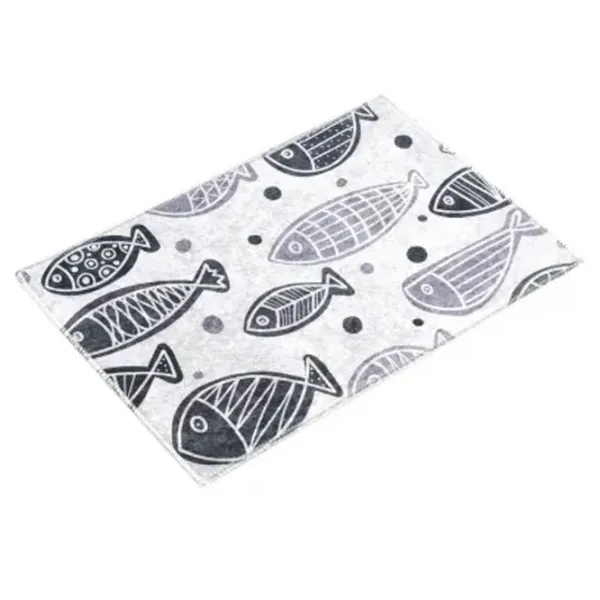 Коврик для ванной Trendy Fish DJT Полиэстер / Белый photo 1