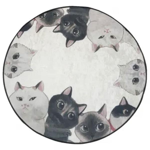 Коврик для ванной Trendy Angry Cats DJT Cap Полиэстер / Разноцветный photo 1