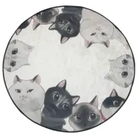 Коврик для ванной Trendy Angry Cats DJT Cap Полиэстер / Разноцветный