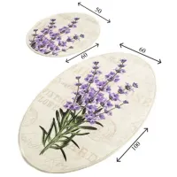 Набор ковриков для ванной Trendy Lavender DJT Полиэстер / Бежевый photo 2