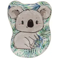 Коврик для ванной Trendy Koala Shape Полиэстер / Зеленый
