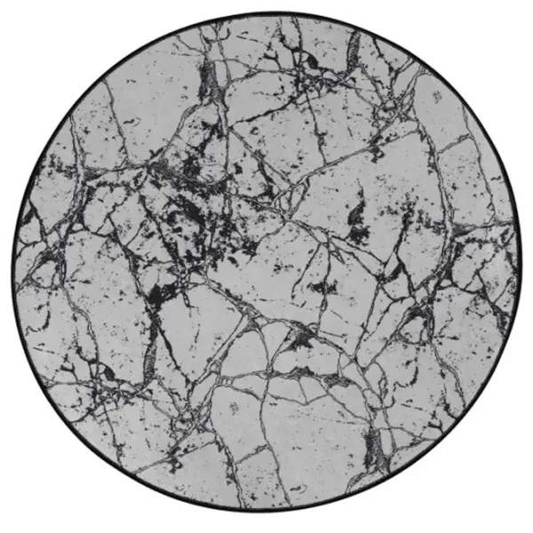 Коврик для ванной Trendy Marble Полиэстер / Белый photo 1