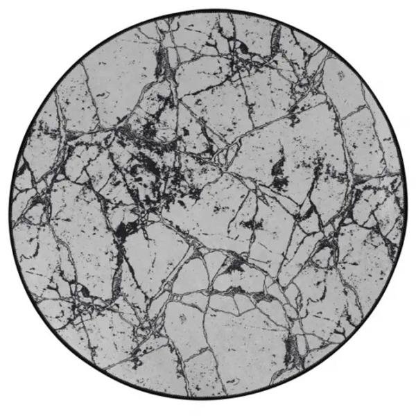 Коврик для ванной Trendy Marble Полиэстер / Белый photo 1