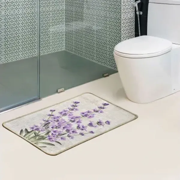 Коврик для ванной Trendy Lavender Полиэстер / Бежевый photo 4