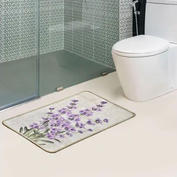 Коврик для ванной Trendy Lavender Полиэстер / Бежевый photo 4