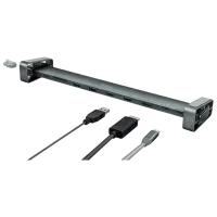 Док-станция Trust Dalyx Aluminium 10-in-1  / Серый