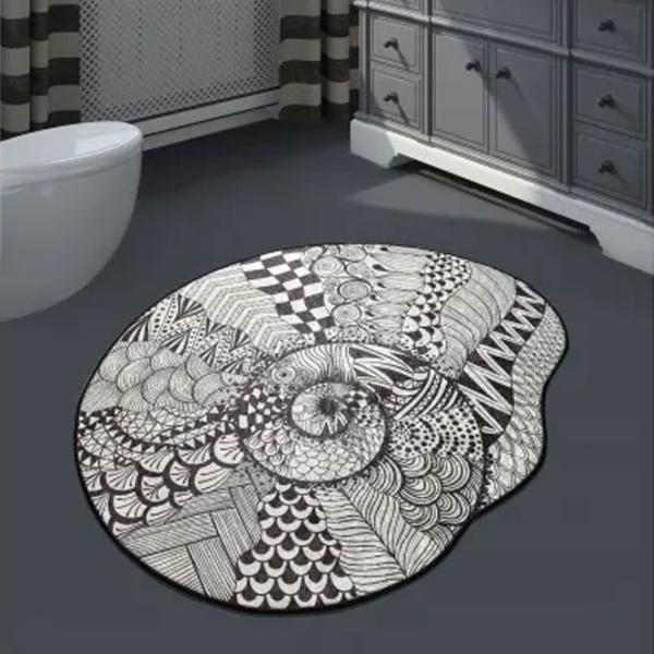 Коврик для ванной Trendy More Полиэстер / Белый photo 4