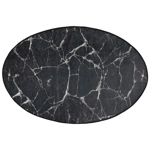 Коврик для ванной Trendy Marble DJT Полиэстер / Черный photo 2