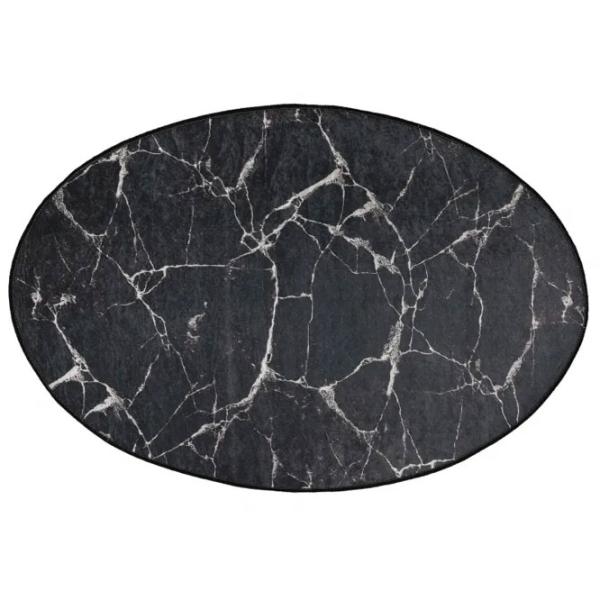 Коврик для ванной Trendy Marble DJT Полиэстер / Черный photo 2