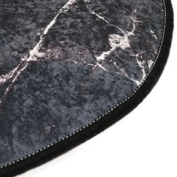Коврик для ванной Trendy Marble DJT Полиэстер / Черный photo 3