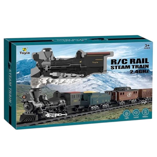 Поезд с вагонами HD Toys 24627   / 2.4 ГГц / Brown Черный photo 2