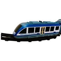 Поезд с вагонами HD Toys 51310   / 2.4 ГГц / White Синий