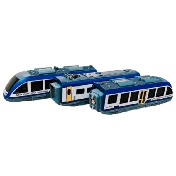 Поезд с вагонами HD Toys 51310   / 2.4 ГГц / White Синий photo 2