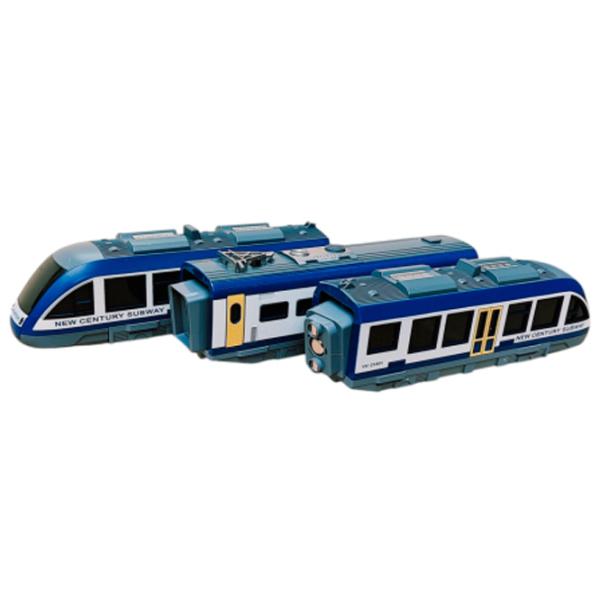 Поезд с вагонами HD Toys 51310   / 2.4 ГГц / White Синий photo 2