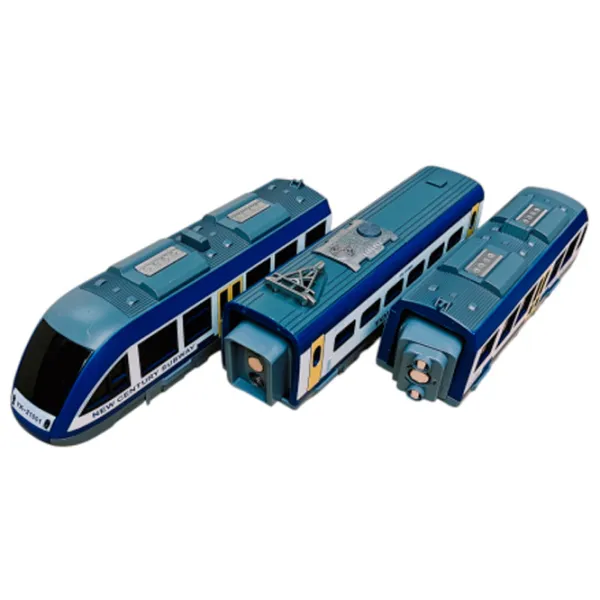 Поезд с вагонами HD Toys 51310   / 2.4 ГГц / White Синий photo 3
