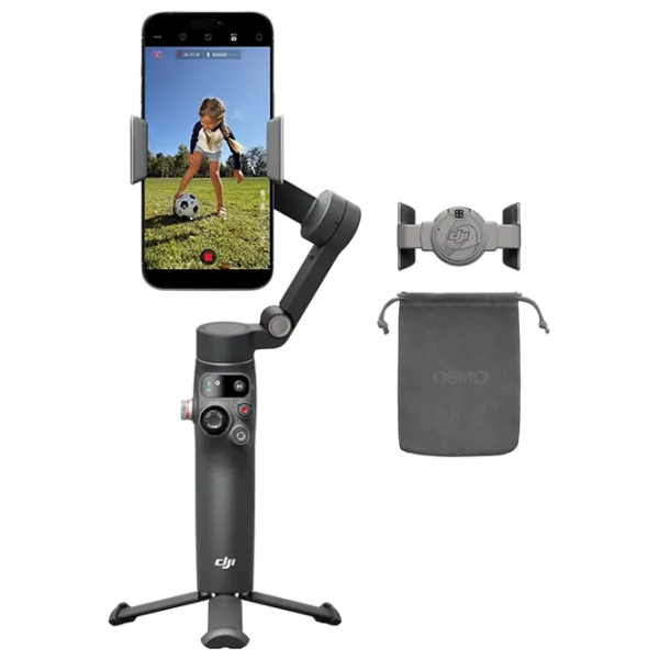 Stabilizator DJI Osmo Mobile 8 Standard Combo Bluetooth / Black photo 1