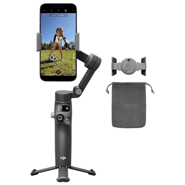 Stabilizator DJI Osmo Mobile 8 Standard Combo Bluetooth / Black photo 1