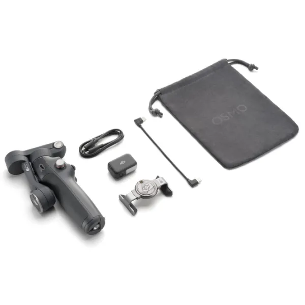 Stabilizator DJI Osmo Mobile 8 Standard Combo Bluetooth / Black photo 3