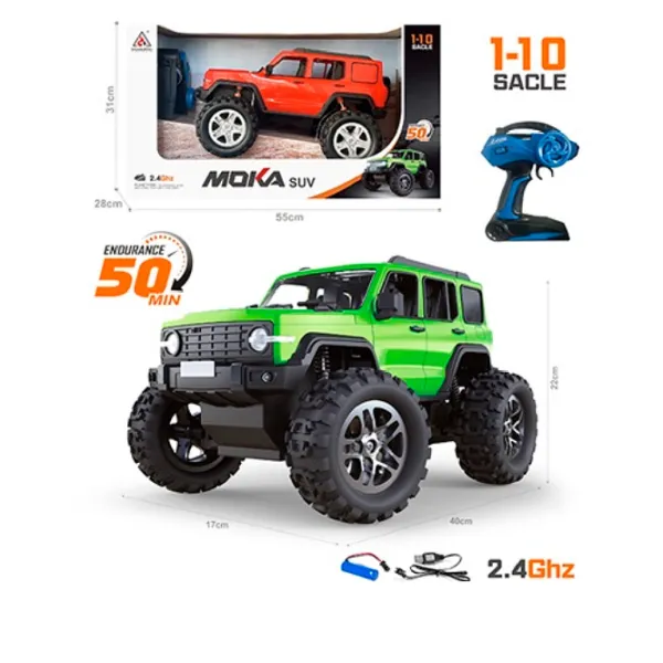 Машинка HD Toys 69026   / 2.4 ГГц / Черный Зеленый photo 2