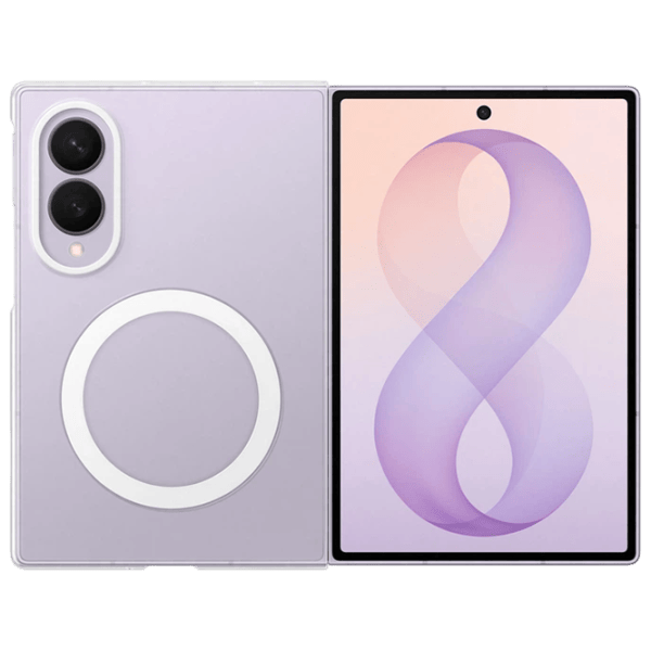 Чехол для смартфона Samsung Galaxy Fold 8 Samsung / MagSafe Back / ТПУ / White Прозрачный photo 1