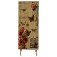Обувной шкаф Trendy Filinta 135 x 50 x 38см /Sonoma /Сонома