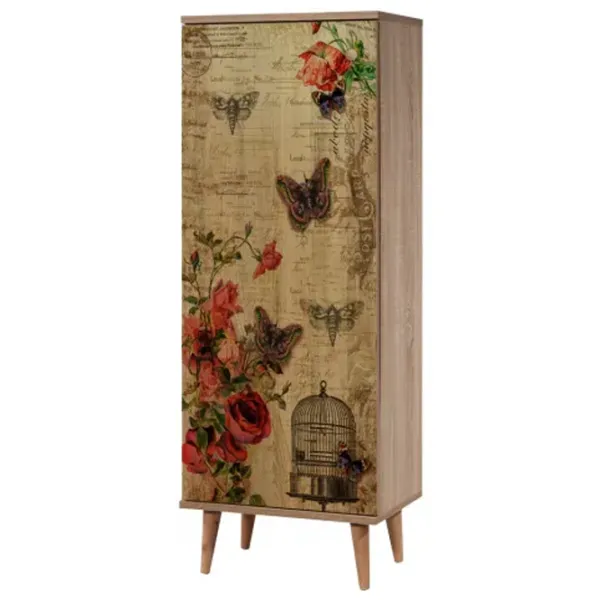 Обувной шкаф Trendy Filinta 135 x 50 x 38см /Sonoma /Сонома photo 2