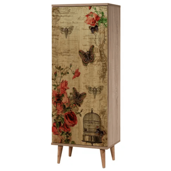 Обувной шкаф Trendy Filinta 135 x 50 x 38см /Sonoma /Сонома photo 2