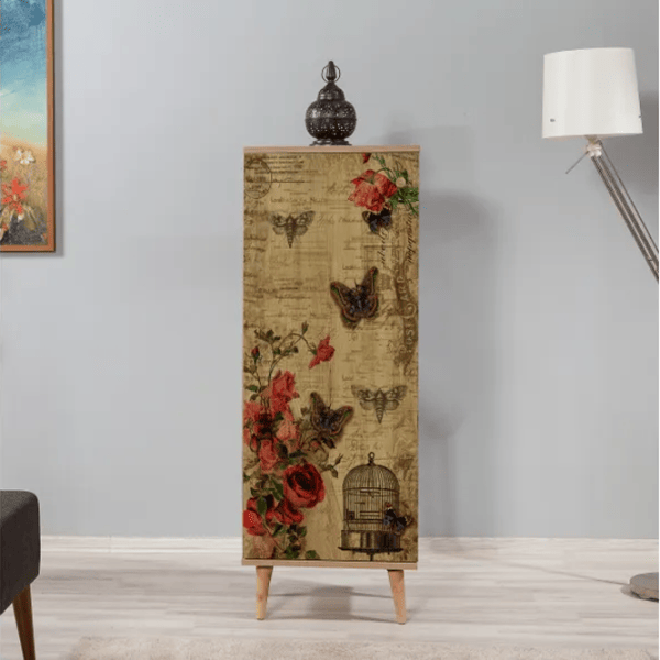 Обувной шкаф Trendy Filinta 135 x 50 x 38см /Sonoma /Сонома photo 5