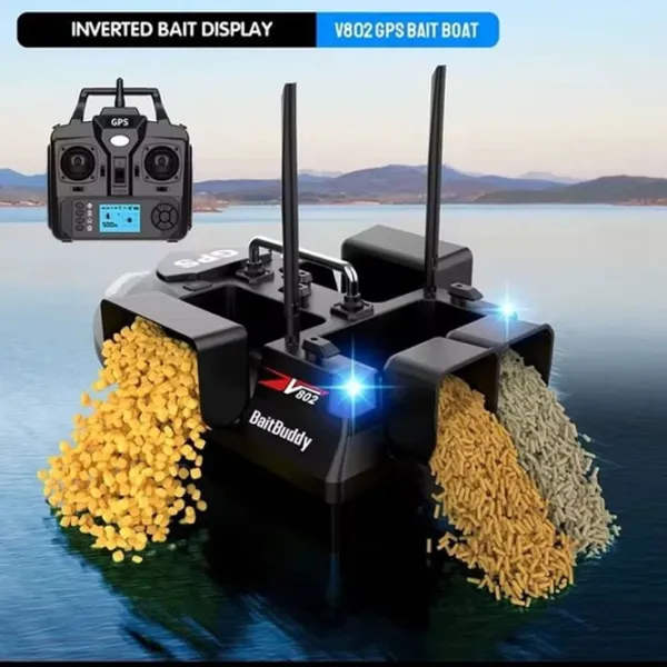 Barcă pentru momeală Flytec V802 Pro 3 kg / 500 m photo 2