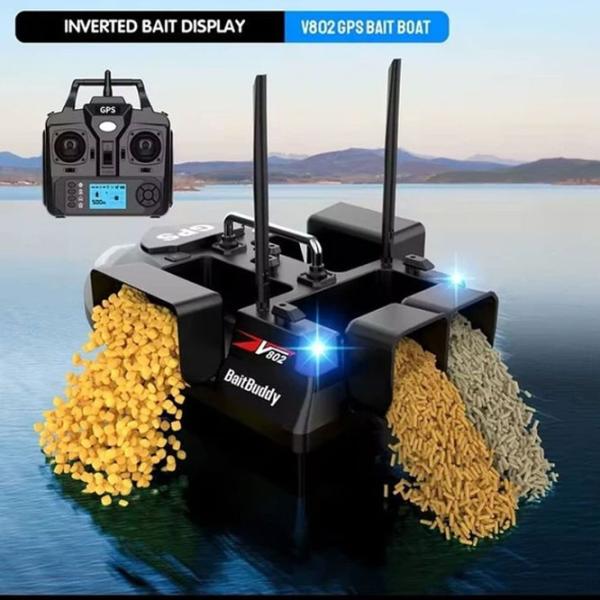 Barcă pentru momeală Flytec V802 Pro 3 kg / 500 m photo 2