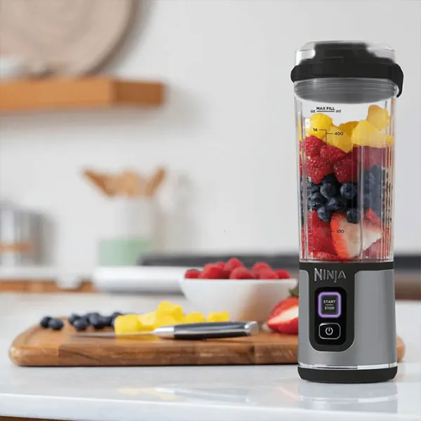 Blender portabil Ninja BC151EUBK 120 W / Inox photo 14