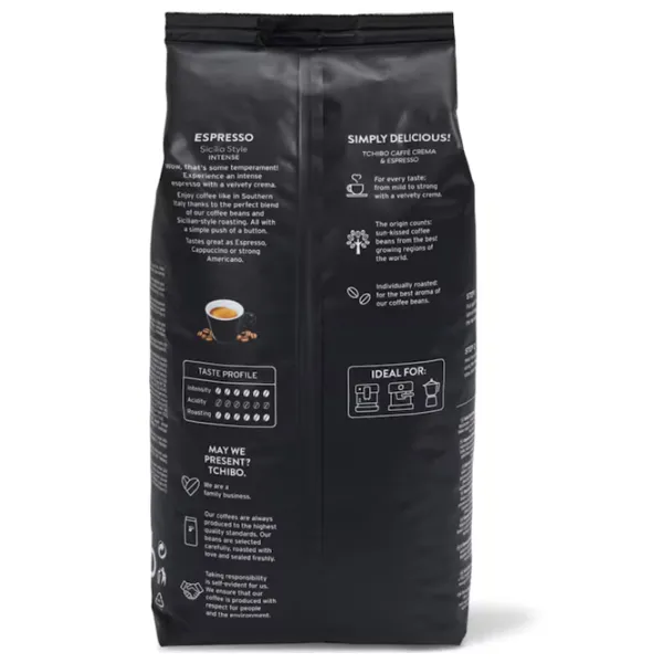 Cafea Tchibo Sicilia Style Boabe / Espresso / Pachet photo 4