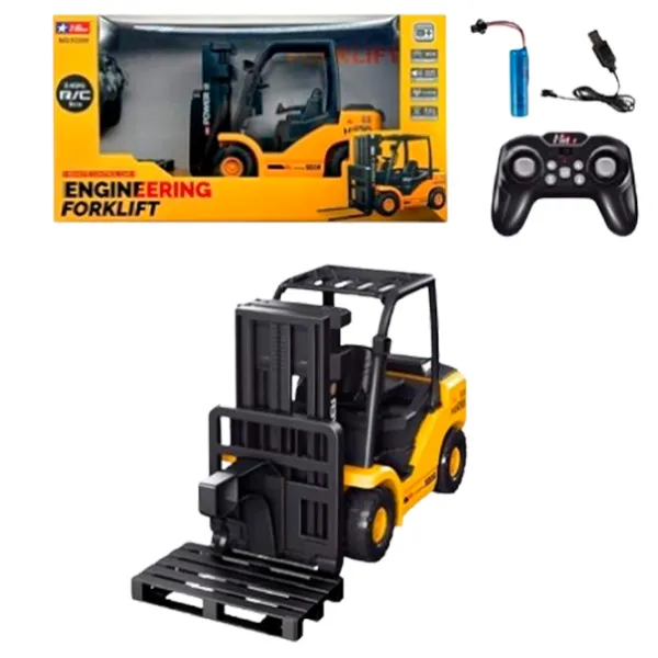 Погрузчик HD Toys 87067   / 2.4 ГГц / Черный Желтый photo 2