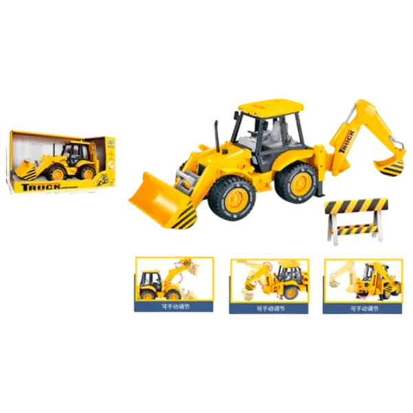 Tрактор HD Toys 41611   / / Черный Желтый photo 1