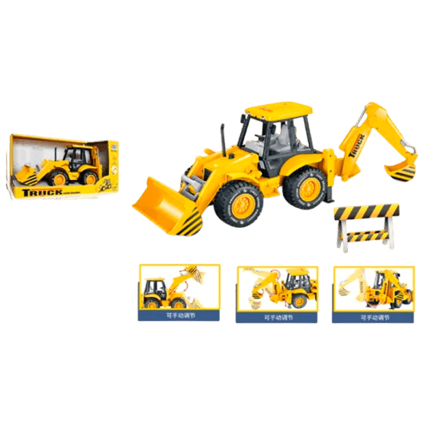 Tрактор HD Toys 41611   / / Черный Желтый photo 1