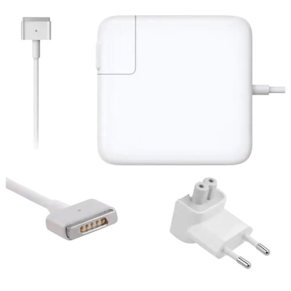 Laptop adapter Apple MagSafe 2 / White photo 4