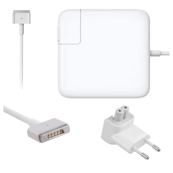 Laptop adapter Apple MagSafe 2 / White photo 4