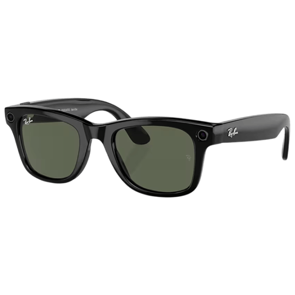 Смарт очки Ray-Ban Meta Wayfarer Черный Беспроводные / Зеленый photo 1