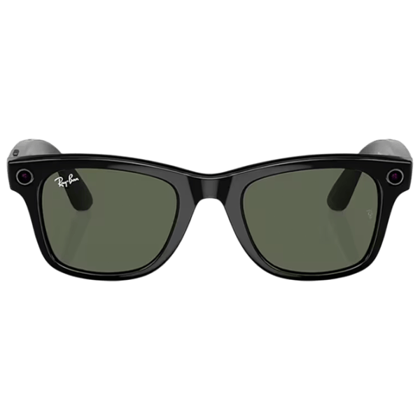 Смарт очки Ray-Ban Meta Wayfarer Черный Беспроводные / Зеленый photo 2